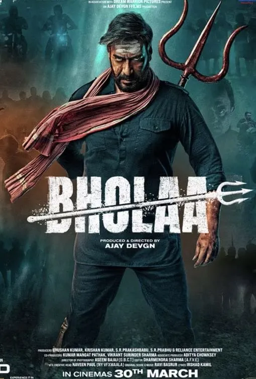 Bholaa action film plakat i iptvdenmark biografkatalog